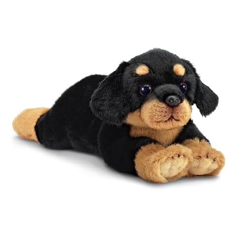 Bearington Collection Gunner The Rottweiler Stuffed Animal, 15 Inch Dog Stuffed Animal Cover