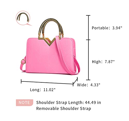 Image of JHVYF Shoulder bags for Women Trendy Crossbody bags Casual Satchels Purse Ladies' Tote Bag