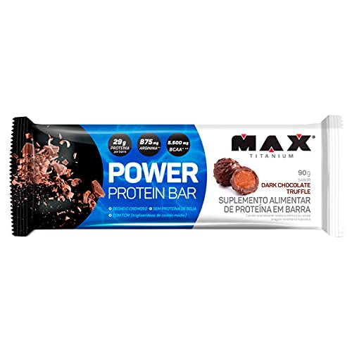 Combo 2x Power Bar 8 Unidades - Dark Chocolate - Max Titanium