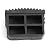 Ladder Feet, 4pcs Extension Ladder Parts Rubber Non Slip Step Ladder Feet Pads Mat Cushion Security Bumpers Replacement Kit