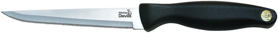 Kitchen Devils s Lifestyle Knife, stainless_steel, Black, 30x8.5x2 cm