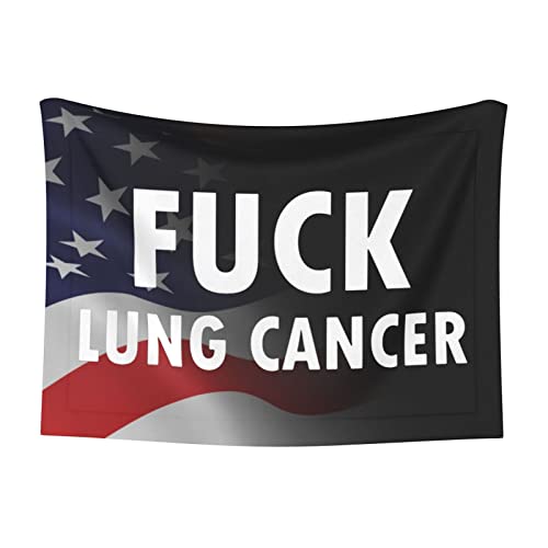 Fuck Lung Cancer Soft and Cozy Pet Blanket for Dogs and Cats - Versatile and Comfortable Medium