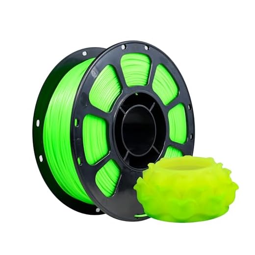 iBOSS 3D Printer Filament, Temperature Color Change PLA+ Filament 1.75mm, Neatly Wound 3D Printing Filament, Dimensional Accuracy +/-0.02mm, Fit for Most FDM 3D Printers, 1KG Spool. (Green to Yellow)