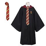 harry potter kostüm kaufen 🎁【Bewerbungsszene】Das Gryffindor-Kostüm macht Sie zum Mittelpunkt des Karnevals.Perfekt für Zaubererpartys,Karnevalspartys,Kostümpartys,Cosplay,Karneval,Halloween,Theater,Tanz,viele besondere Anlässe.