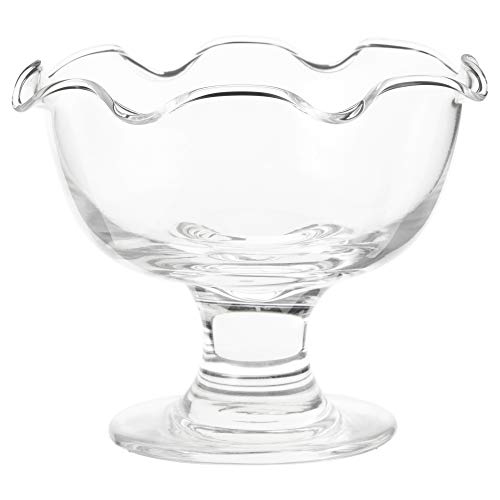 Toyo Sasaki Glass Sunday Glass Pull Ace Parlor Sunday (Sold by Case), Dishwasher Safe, Made in Japan, Diameter Approx. 4.6 x 3.4 inches (11.7 x 8.7 cm), Maximum Diameter Approx. 4.6 inches (11.7 cm)