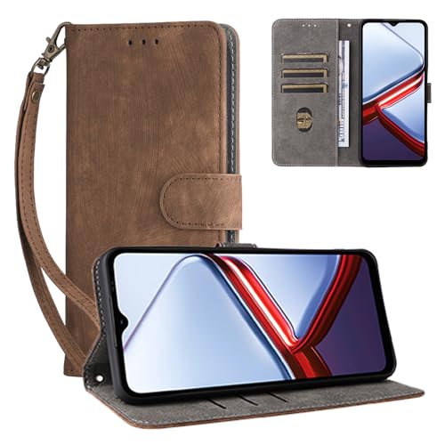 DOOGEE Note56X/56X Pro �p �P�[�X �蒠�^ ���z�^�P�[�X �X�}�z�P�[�X �g�уJ�o�[ SpinoArmor �����}�O�l�b�g�ϏՌ� �J�[�h���[ �X�^���h�@�\ �S�ʕی� �y�� ���E���₷�� DOOGEE Note56X/56X Pro�Ή��i