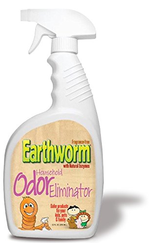 Earthworm Household Odor Eliminator -Natural Enzymes, Safe Around Kids & Pets, Environmentally Respo