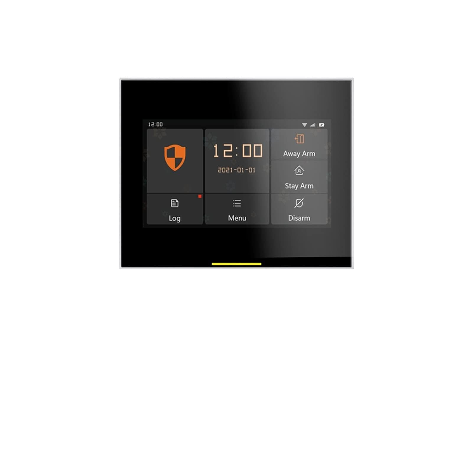 Tuya smartlife sans Fil WiFi Système d'alarme de sécurité à Domicile avec télécommande Siren APP Application,SystèMe Domotique Multifonctionnel(Ost-02-WIFI Alarm-A)