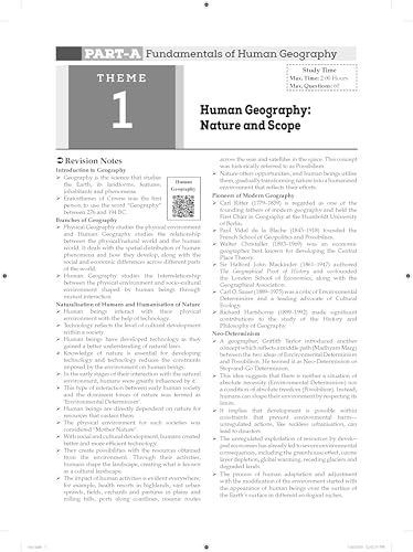 Image of Oswaal NTA CUET (UG) Chapter-wise Question Bank Geography For 2026 Exam (as per latest 27 Dec., notification) | PYQs & 550+ NCERT aligned MCQs |With Oswaal AI