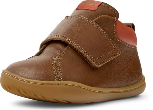 Bottines de basket Camper Peu Cami K900386 en cuir premium garçon