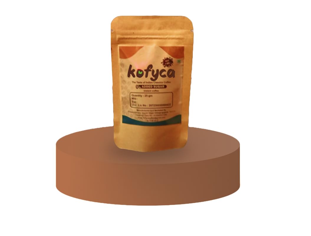 KOFYCA The Taste of Indian Classic Coffee |Soluble Coffee Granules|Instant Coffee Made With Finest Beans|Cold & Hot Coffee |50 Grams -Pack of 3 Pouch Bag|Rich Aroma & Great Taste