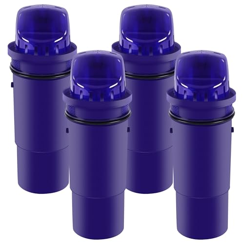 Water Filters Replacement for PUR, PUR Plus Pitcher and Dispenser, 4 pack Water Filters Replace PPF900Z,PPF951K,CRF950Z,PPT700W, PPT711W