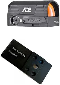 ADE Motion Awake RD3-028 Ares Red Dot Sight + Shield + 1911 Novak Rear Sight Optic Plate