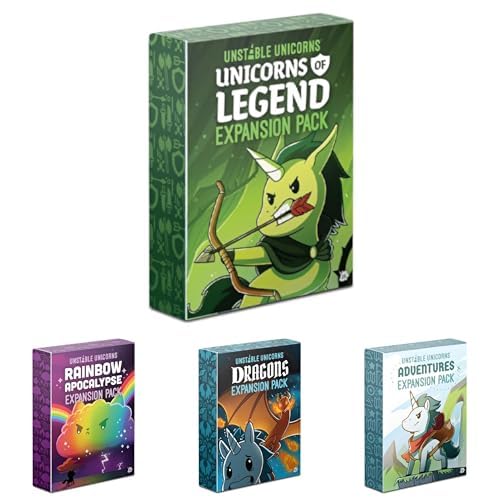 Unstable Unicorns Four Expansion Pack Bundle