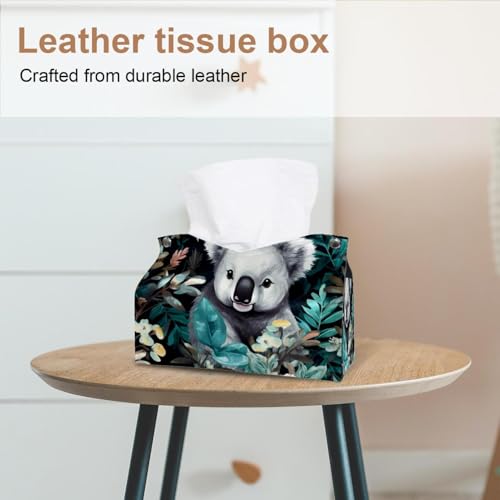 Boîte à mouchoirs koala lot de 2 distributeurs de table pour commode - 3