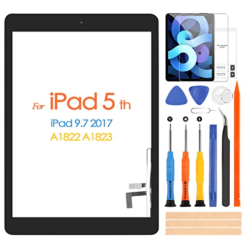🟡Pacchetto Include : Il pacchetto include touch screen sostituzione per iPad 2017 x 1; pellicola temperata x 1; kit di strumenti di apertura x 1; nastro 3M x 1. Se avete domande, non esitate a contattarci, vi risponderemo entro 24 ore.