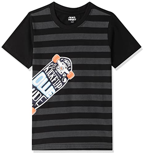 Image of Amazon Brand - Jam & Honey Boy's Regular Fit T-Shirt