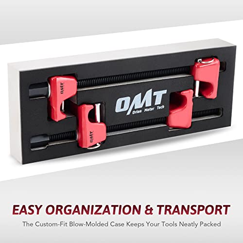 Omt Spring Compressor, Strut Spring Compressor With 10.6" Range, Dual Heavy Duty Coil Spring Compressor Tool With Locking Pins, 13/16” Socket 1/2" Drive To Compress The Coil Spring #TOP6