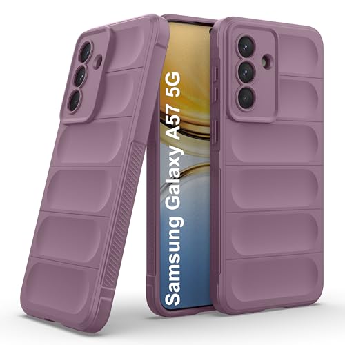 Image of Zapcase Back Case Cover for Samsung Galaxy A57 5G | Compatible for Samsung Galaxy A57 5G Back Cover | Liquid Silicon Magic Case with Camera Protection | Lavender