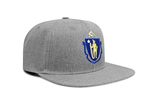 Image of International Tie State Hat for Men and Women, Adjustable Snapback Trucker Baseball Cap with Embroidered Patch