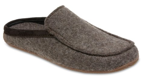 Living Kitzbühel Herren Moccassin Veloureinfass mit Fußbett Hausschuhe, Hellbraun 260, 37 EU