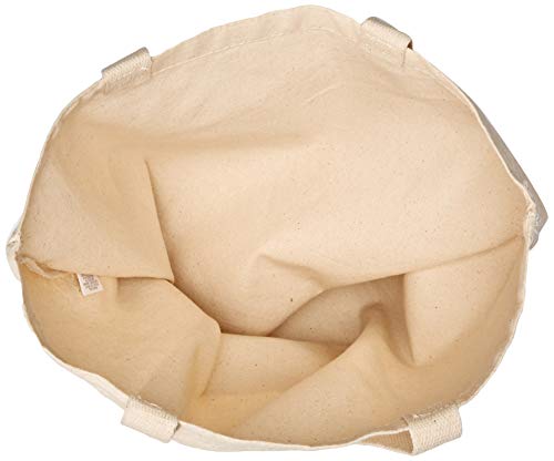 Bolsa Tote de Lona Pesada de Algodón 12 Pack Natural miniatura 5
