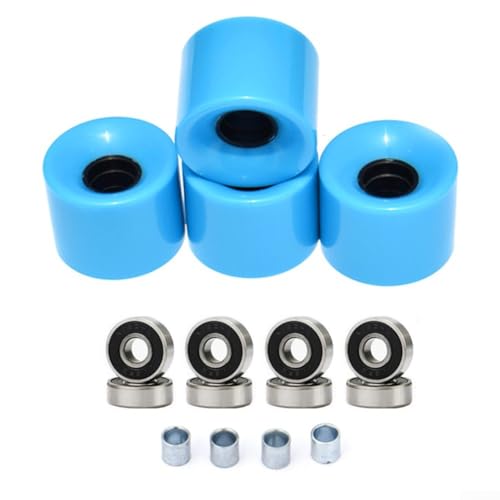 Bulevisiter Premium 60x45mm 78A Skateboard Longboard Rollen mit ABEC-9...
