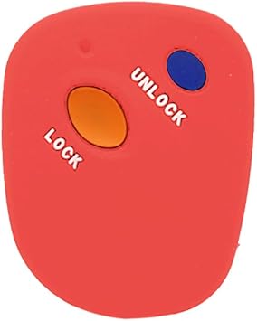 for Subaru Advanced Tourer Dustproof Silicone Key Case Auto Key Shell Cover (Red)