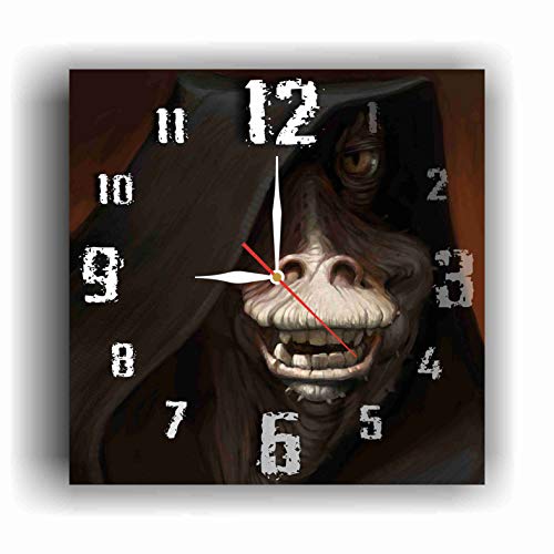 Star Wars – Jar Jar Binks (スター・ウォーズ -ジャー・ジャー・ビンクス) 11.8’’ 掛け時計 あなたの友人やご家族のための最高のプレゼントです。プラスチック製