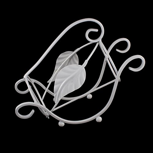 Soporte para botellas de vino Ruilogod blanco pequeño miniatura 5