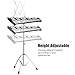Giantex Percussion Glockenspiel Bell Kit 30 Notes, Xylophone with Adjustable Height Frame, Music Stand, 8