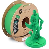 Polymaker HT-PLA Filament 1.75mm Green, High Temp PLA for 3D Printing, Heat Stable Up to 150C, Easy to Print, Works with Most FDM Printers, 1kg Spool