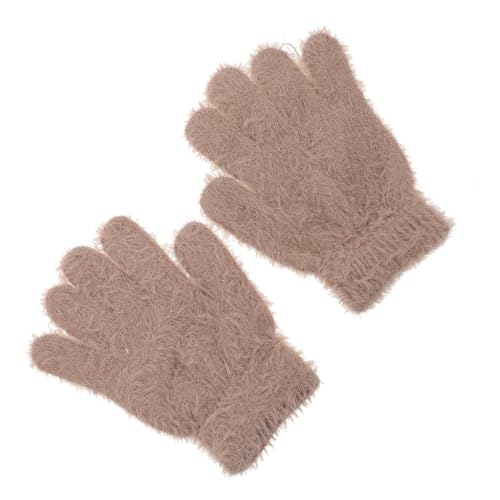 Boys and Girls Winter Gloves Soft Plush Mittens for Cold Weather Christmas Gloves for Boys and Girls