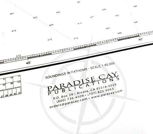 Paradise Cay Publications NOAA Chart 18580: Cape Blanco to Yaquina Head 32.6 x 48 (Waterproof)