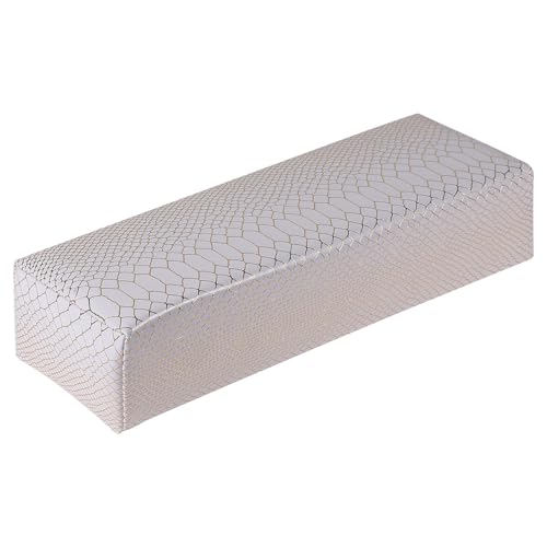Artibetter Almohada de Mano Reposamanos Portátil de Cuero y Esponja para Manicura Soporte Firme para Mesa de Manicura Personal