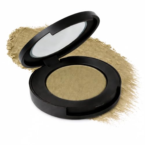 Jill Kirsh Color Natural Mineral Eyeshadow - Hollywood's Guru of Hue for Warm Blonde Hair Color (Olive Gray - Pearl)