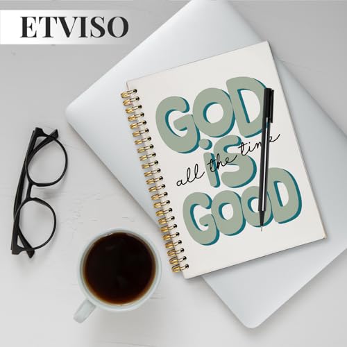 Carnet de notes bibliques vertes cadeaux chrétiens pour femme - 6