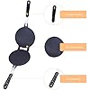 Egg Roll Maker Waffle Cone Maker, Nonstick Gas Kitchen Appliance, Multifunctional Crispy Omelet Pan, 15.16 x 6.69 Inches