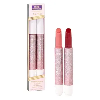 tarte Maracuja Juicy Lip Balm Gloss – Nourishing Lip Butter with High Shine and Hydration
