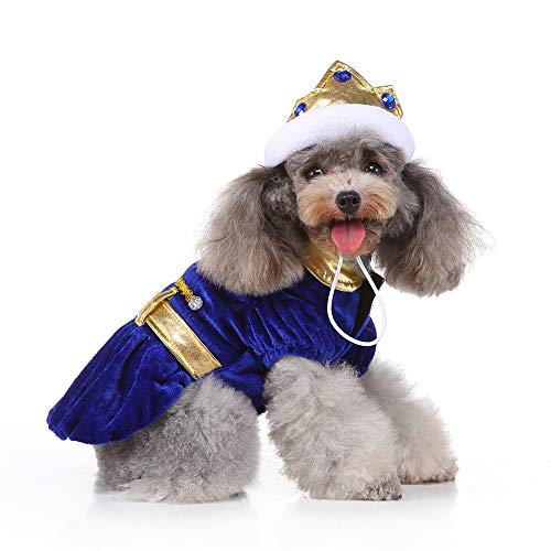 Disfraz de Príncipe para Perro Pequeño miniatura 7