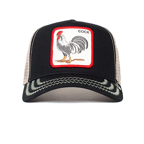 Goorin Bros. The Farm Adjustable Snapback Mesh Trucker Hat, Black The Cock, One Size #TOP1