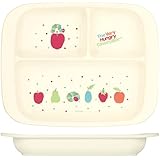 SKATER ベビー食器 ランチプレート 子供用 抗菌 プラスチック製 470ml はらぺこあおむし XP7AG-A