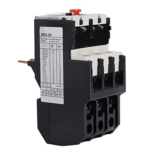 Nr2-25 Thermal Overload Relay Electric Adjustable Motor Protection Thermal Overload Protection Relay(17-25A) #TOP3