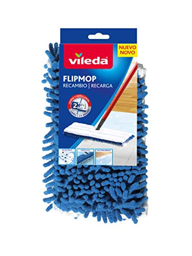 Vileda Ricambio Flip Mop-Pulisce e Illumina Tutti