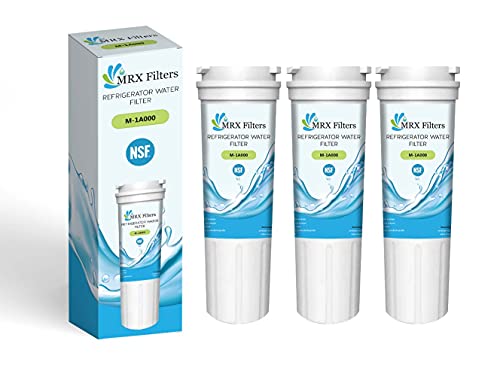 MRX Filters Replacement Water Filter Compatible with Everydrop UKF8001, EDR4RXD1, 4396395 Whirlpool UKF8001P, UKF8001AXX-750 Maytag (3-Pack)