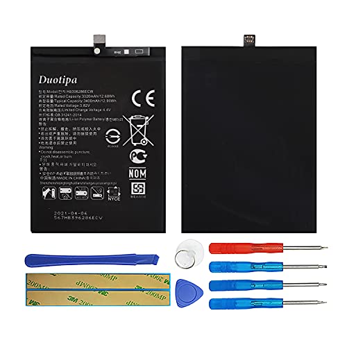 Duotipa Batería de repuesto HB396286ECW compatible con Huawei P Smart 2019/2020 Honor 10 Lite batería con herramientas Cover