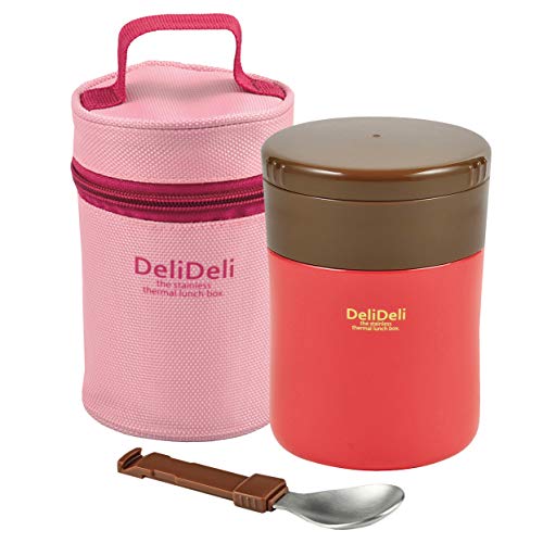 パール金属(PEARL METAL) 保温ランチジャー レッド 280 スープジャー フードマグ 専用バッグ付 AZ-5521 パール金属(PEARL METAL) 保温ランチジャー レッド 280 スープジャー フードマグ 専用バッグ付 AZ-5521