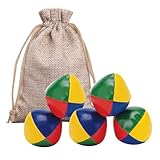 【POUR TOUTE LA FAMILLE】- Grâce à leur taille et leur poids adaptés, ces balles de jonglage sont conçues pour convenir à toutes les mains, des plus petites aux plus grandes. C'est une activité ludique idéale pour les enfants (dès l'âge recommandé), les adolescents et les adultes. Initiez-vous en solo aux bolas jonglerie ou organisez des défis en famille. Un excellent outil pour travailler sa reflex ball et sa motricité dans la bonne humeur.