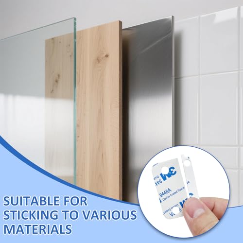 Image of Replacement Adhesive Pads for Ring Alarm Contact Sensors Magnets (2nd Gen), Double Sided Adhesive Tape, 12 Sensor and 12 Magnet Pads