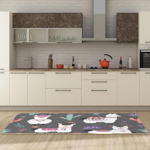 Alfombrillas de cocina antideslizantes para evitar resbalones y suelo mojado VAPOKF 6